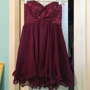Dress, Sparkly Short Homecoming Cocktail
